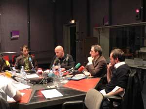 Emission du vendredi soir : Eric Benier-Bürckel, Bastien Gallet, Mathieu Larnaudie et Bruno Rives