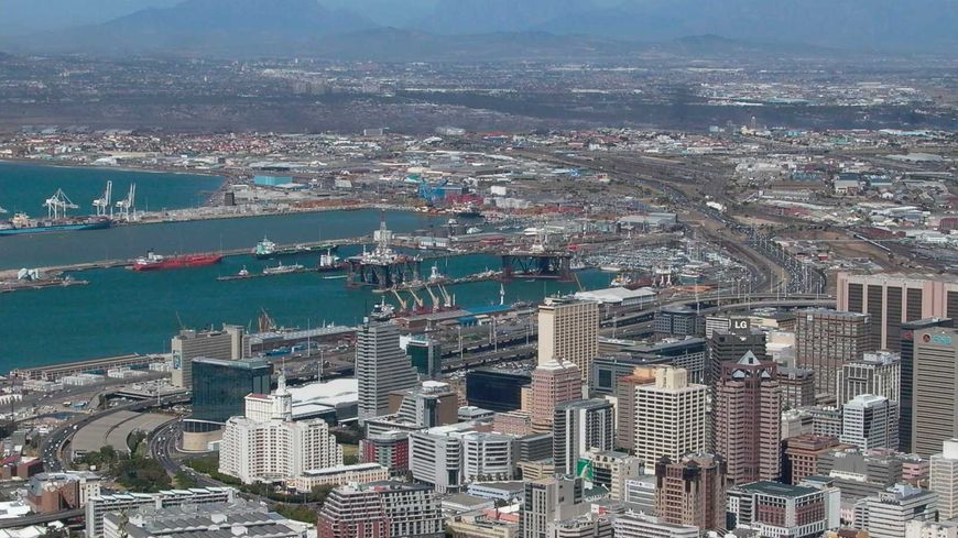 Le Cap: Central business district (CBD, quartier d'affaires) 2009