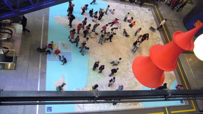 2008 : la France au 1:100 000 à la Cité des Sciences et de l'Industrie