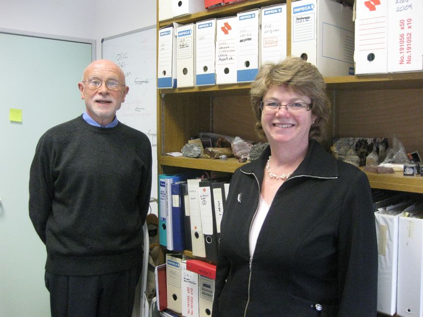 André Brack et Frances Westall
