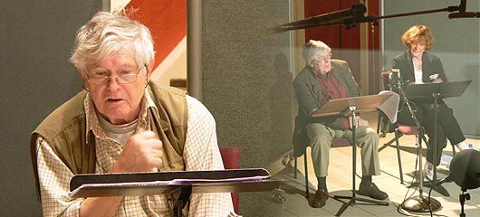 comédien, écrivain et historien du langage, Claude Duneton dans le rôle de Frank, l’époux de Milly, jouée par Marilu Marini