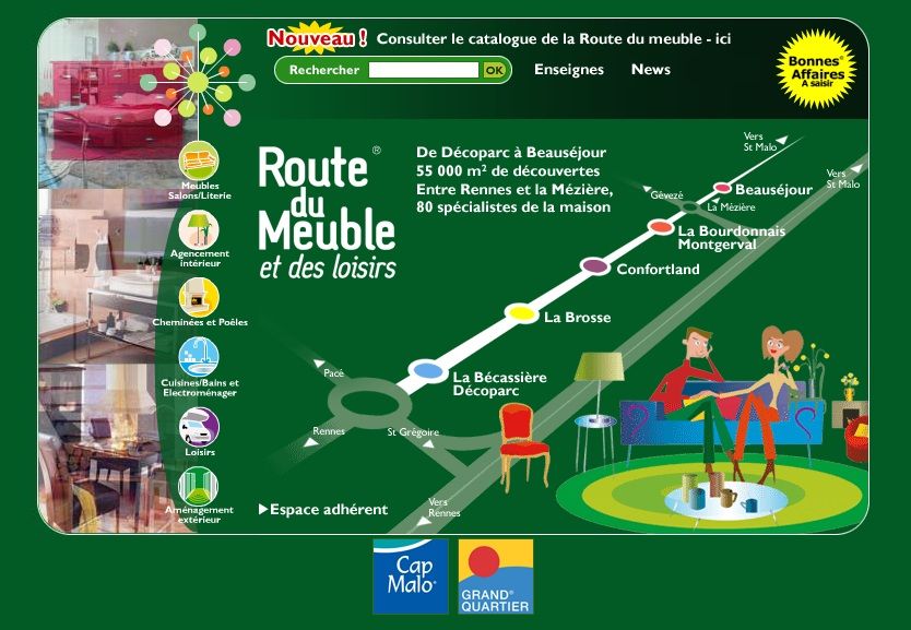 La route Rennes/St Malo, urbanisation linéaire et urbanités commerciales