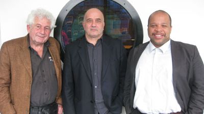 Antoine Raybaud, Christian Salmon et Louis-Georges Tin.