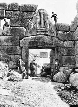 Porte des Lionnes, Mycènes