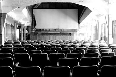 La salle de cinéma.