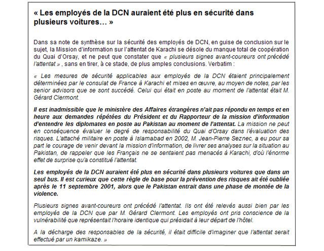 Encadré Karachi - employés en sécurité dans une voiture