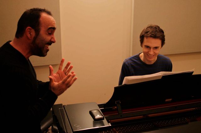 Alexandre Tharaud accompagne le chanteur de flamenco, Alberto Garcia