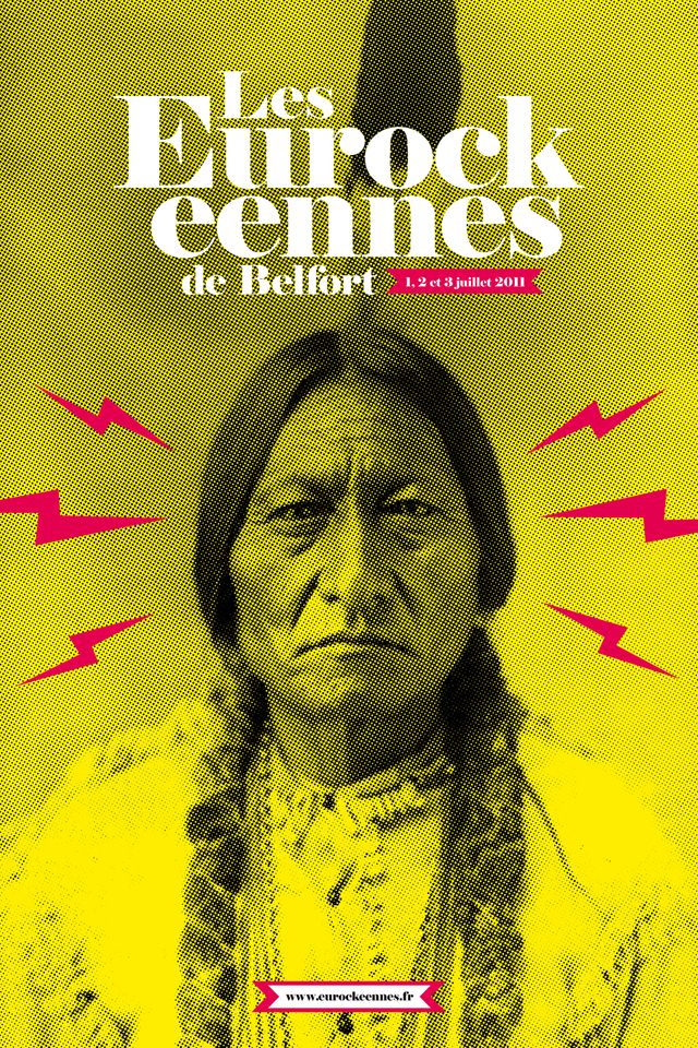 Affiche Eurockéennes de Belfort