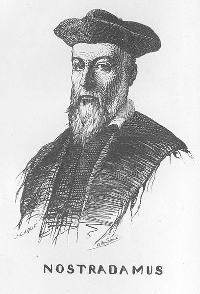 Nostradamus, dans Eugène Bareste’s Nostradamus, Paris, 1840
