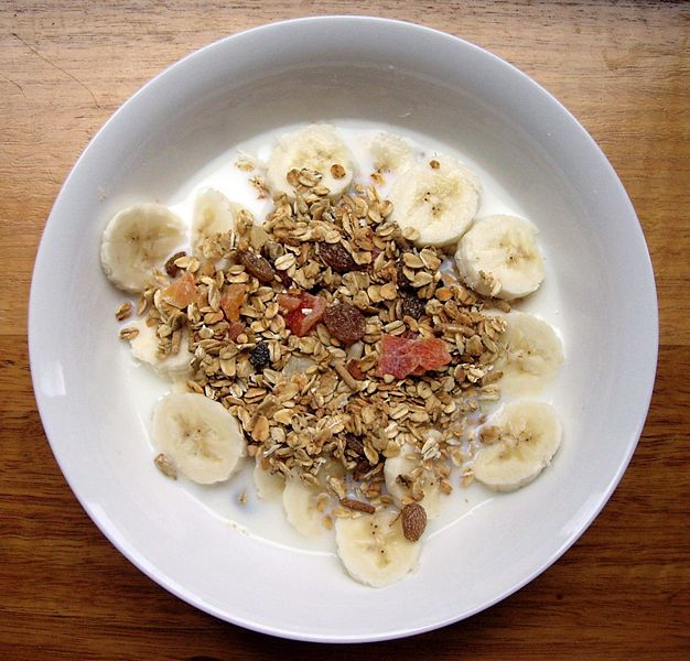 Muesli aux fruits secs