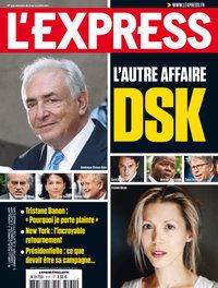 Couverture de L'Express : Tristane Banon / DSK