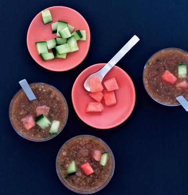 Gaspacho de pastèque