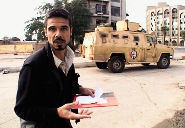 Paul Moreira en reportage en Irak