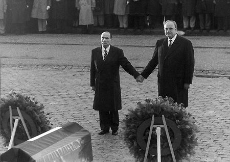 Mitterrand Kohl