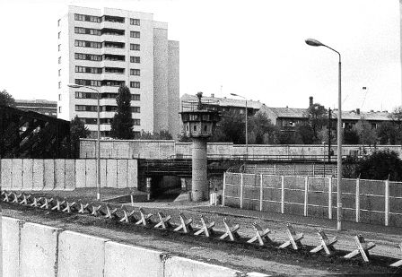 Le Mur de Berlin en 1980