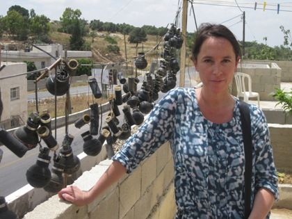 Dorothée Ollieric en Cisjordanie