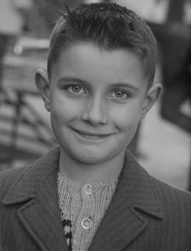 Bernard Faucon à 6 ou 7 ans