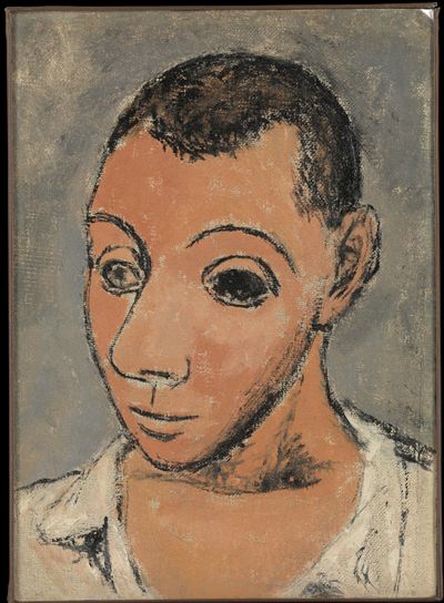 Autoportrait Pablo Picasso 1906 Huile sur toile, 26.67 x 19.69 cm Metropolitan Museum of Art, New York, USA
