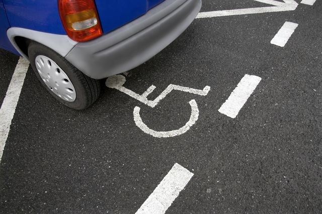 Handicapé stationnement