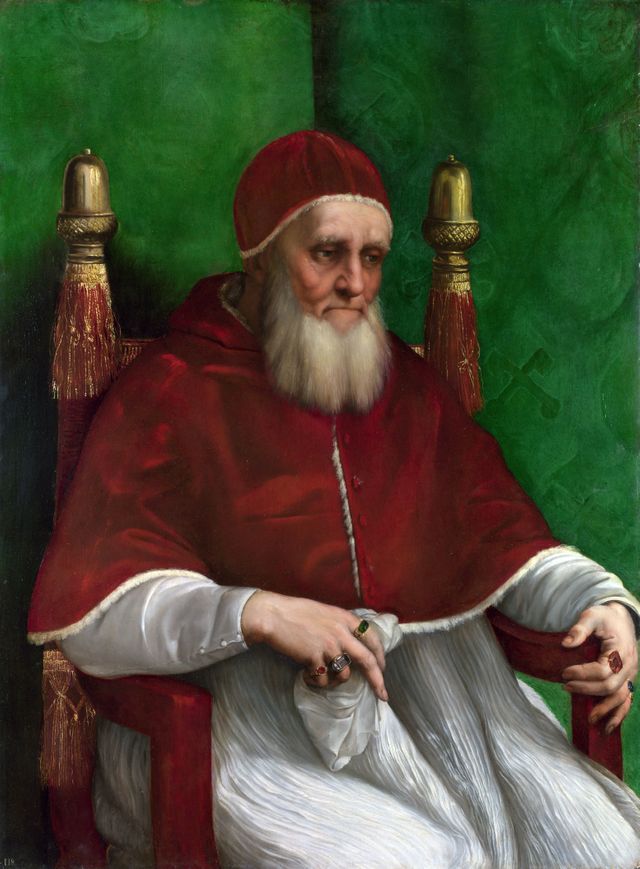 Jules II par Rafaello Sanzio