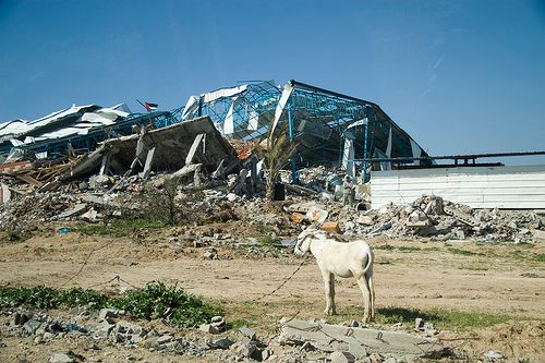 Bâtiment détruit Palestine