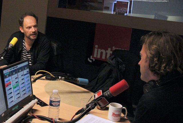 Denis Podalydes et François Busnel