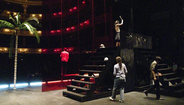 Répétition Roméo et Juliette de William Shakespeare