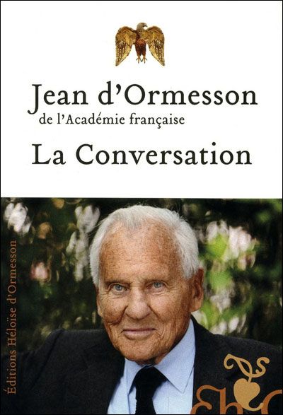 La conversation - jean d'ormesson