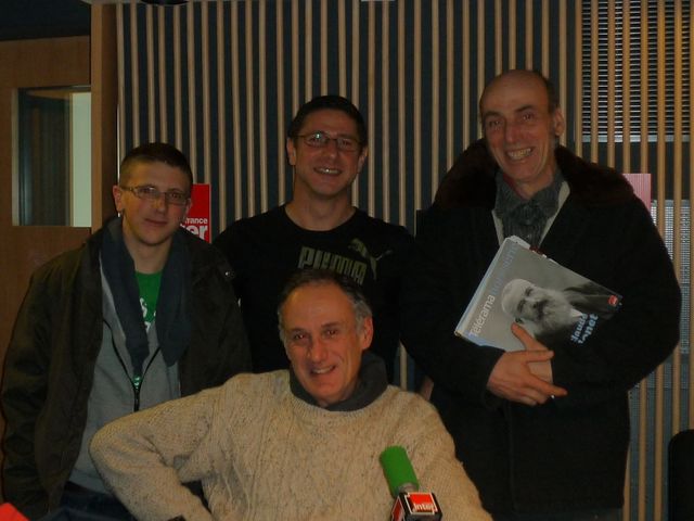 Justin et Vincent Badeau, Etienne Dambrine et Denis Cheissoux