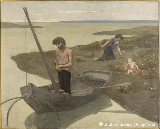 Le pauvre pêcheur - Pierre Puvis de Chavannes