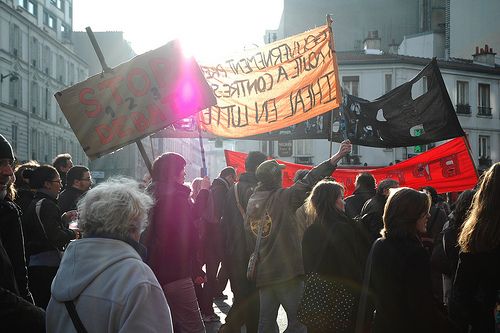 Manifestation réforme université