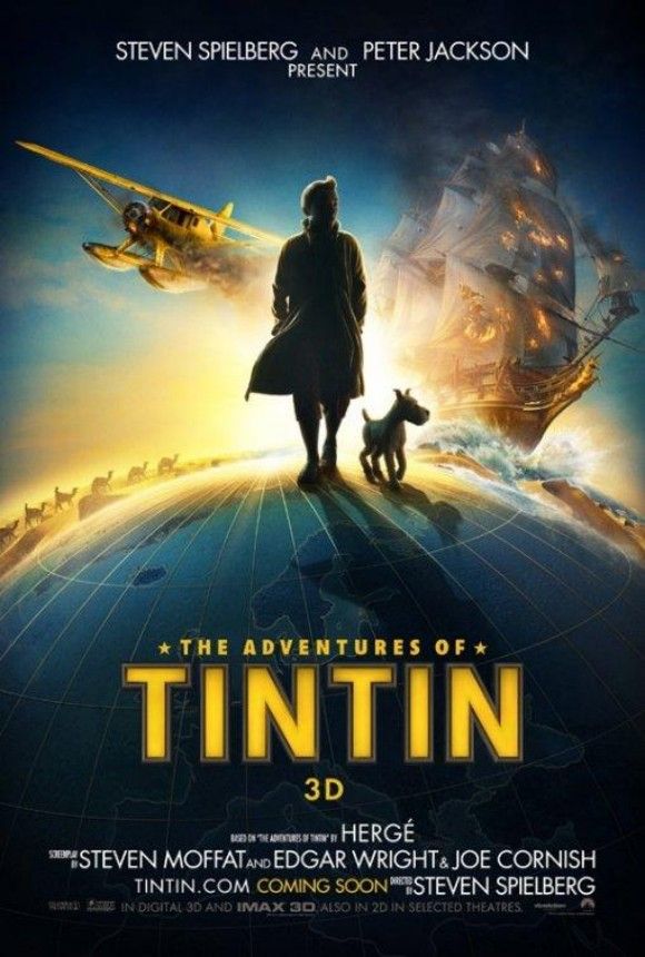 Affiche Tintin et le secret de la licorne