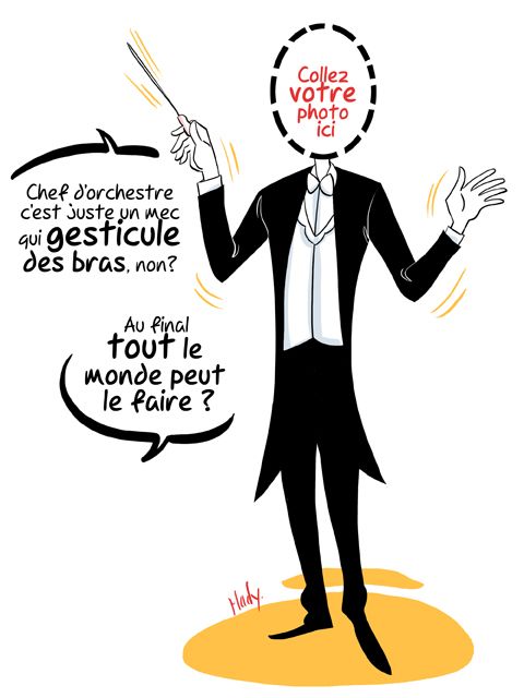 Le chef d'orchestre par Mady Martin