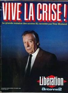 vive la crise couverture Libération 1984