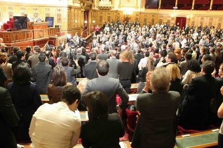L'hémicycle du Sénat