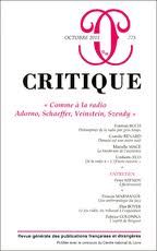 revue Critique