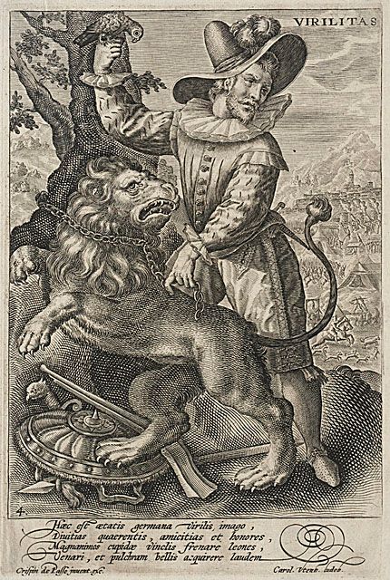 Virilitas par Crispin van de Passe