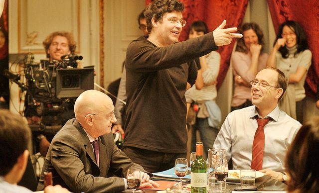 Pierre Schoeller sur le plateau