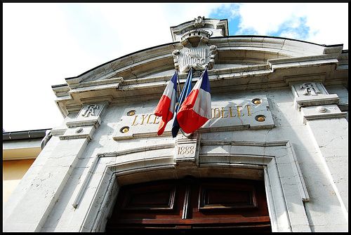 Facade du Lycée Berthollet d'Annecy