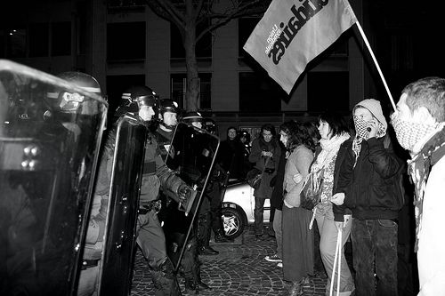 Manifestation en Grèce