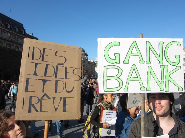 les indignés parisiens