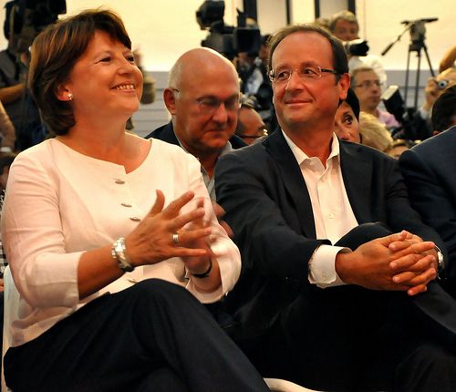 Martine Aubry, François Hollande