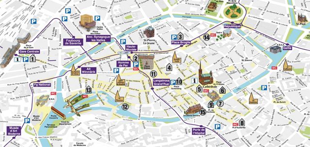 Le plan des marchés