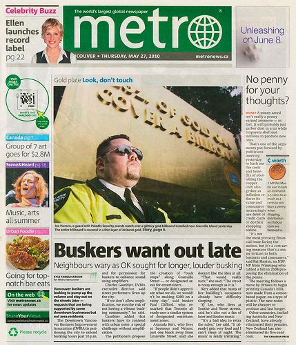 Metro cover