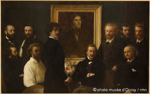 Hommage à Delacroix en 1864