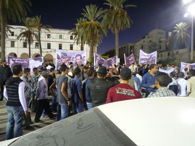 Manifestants de rue