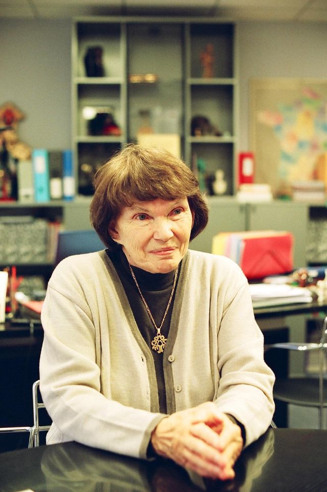Danielle mitterrand en 2005