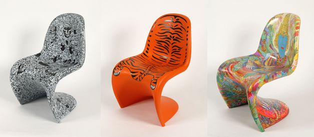 Les chaises Panton - Fabien Verschaere - Francoise Dorget - Ensaders