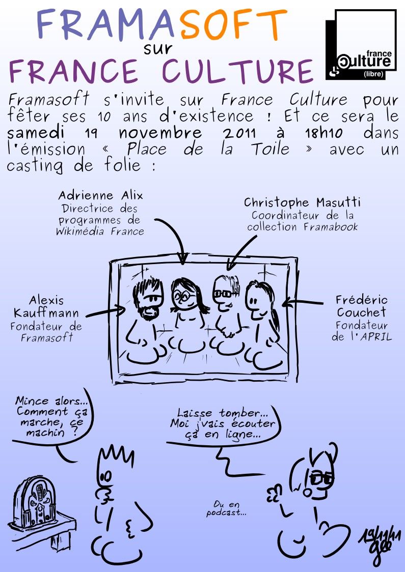 Framasoft sur France Culture