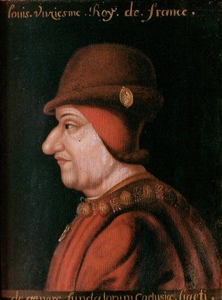 Louis XI, roi de France vers 1400